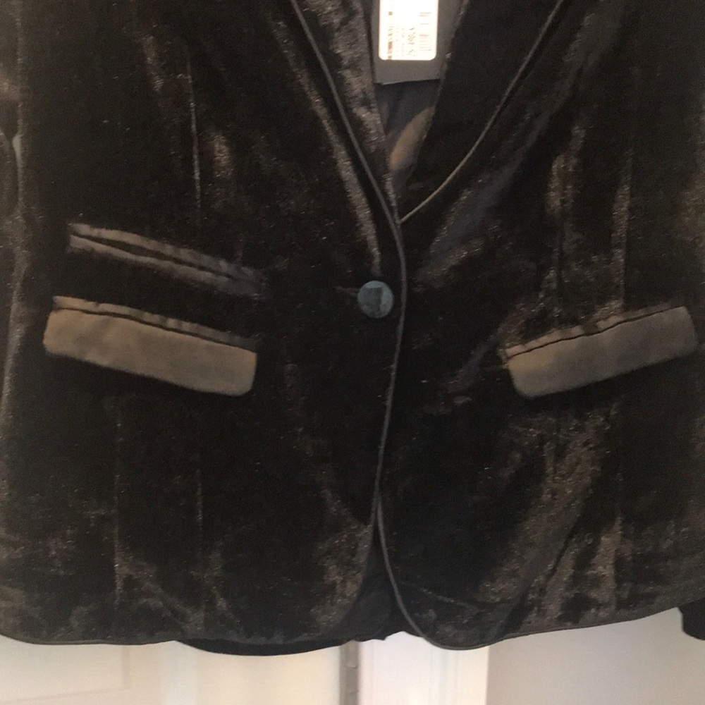 Velvet blazer - Picture 2 of 6